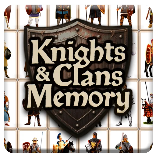 Knights and Clans Memory game icon