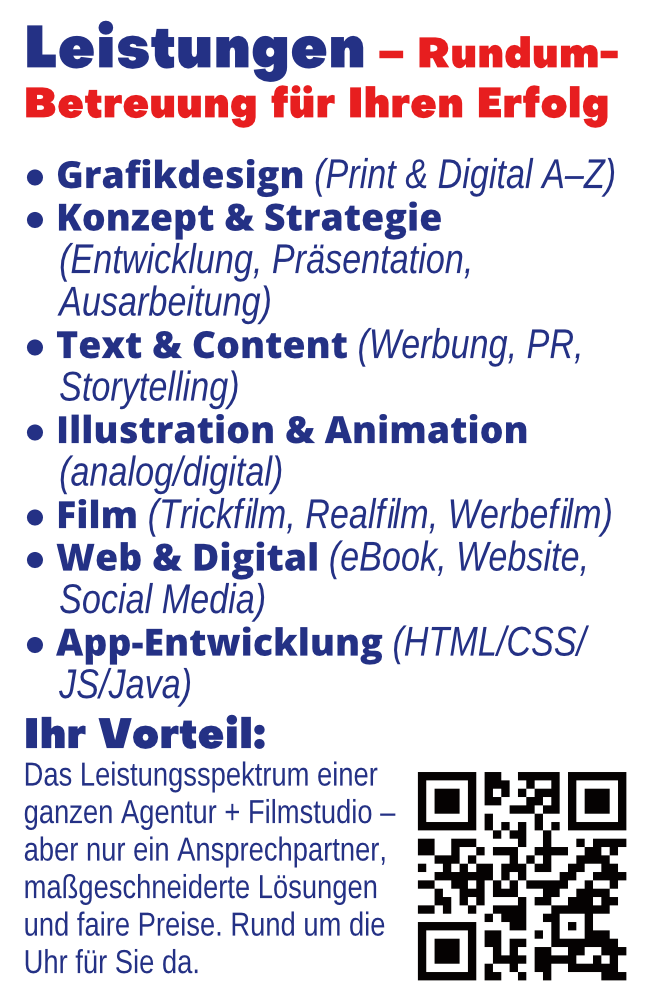 Visitenkarte Rückseite